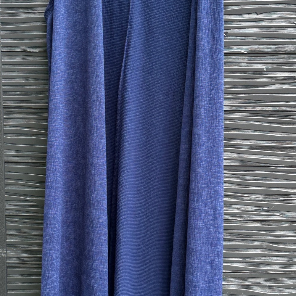 LuLaRoe Joy Women's Blue Maxi vest